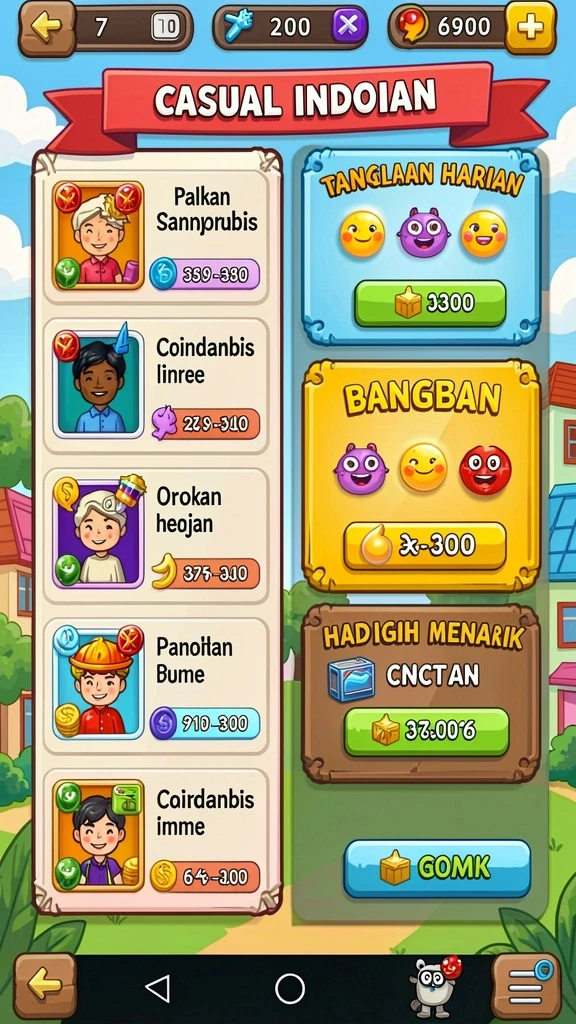 666i - Tangkapan layar menampilkan karakter utama dalam aksi.