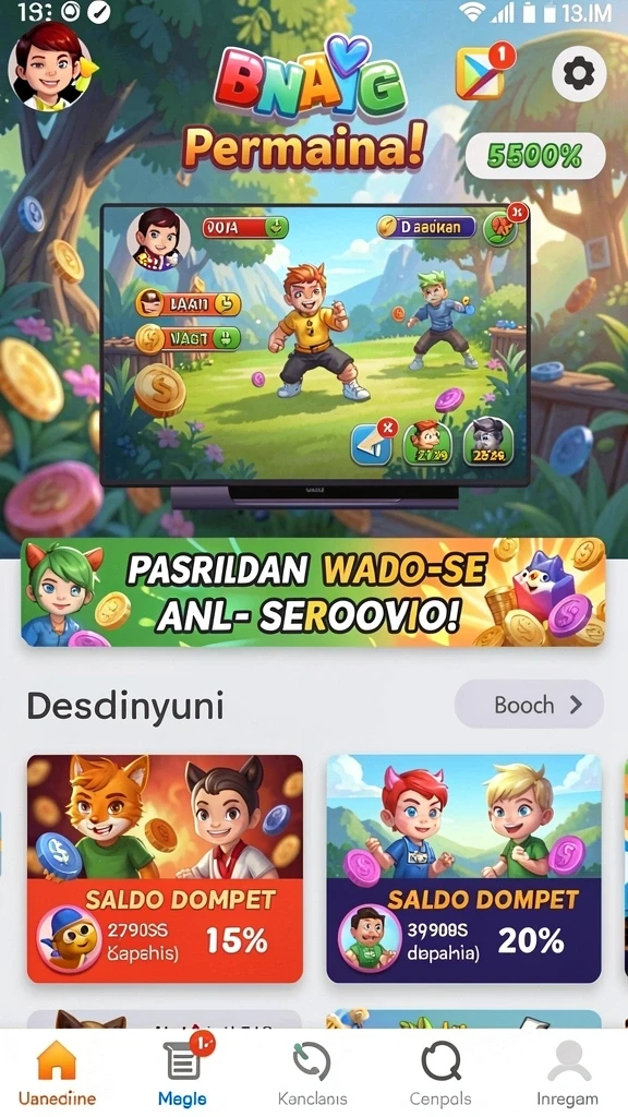 666i - Antarmuka pengguna yang intuitif dan mudah dinavigasi.