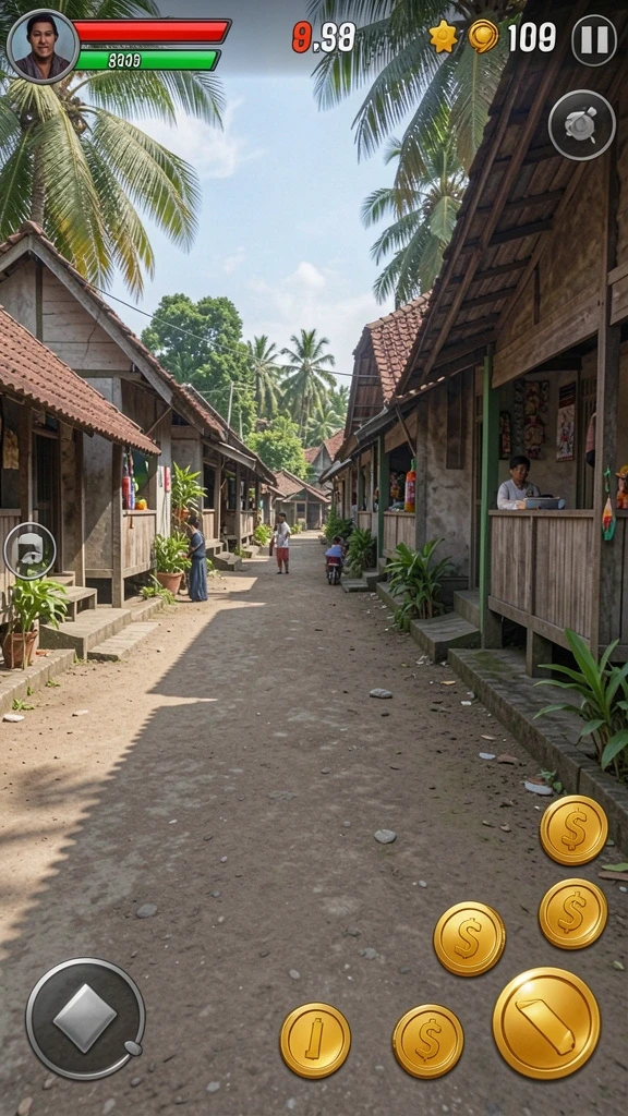dayak777 - Tampilan antarmuka yang ramah pengguna.