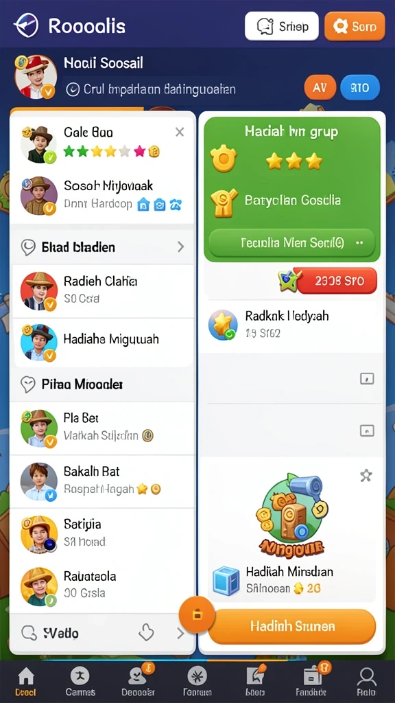 fav77 - Screenshot menunjukkan misi yang sedang berlangsung.