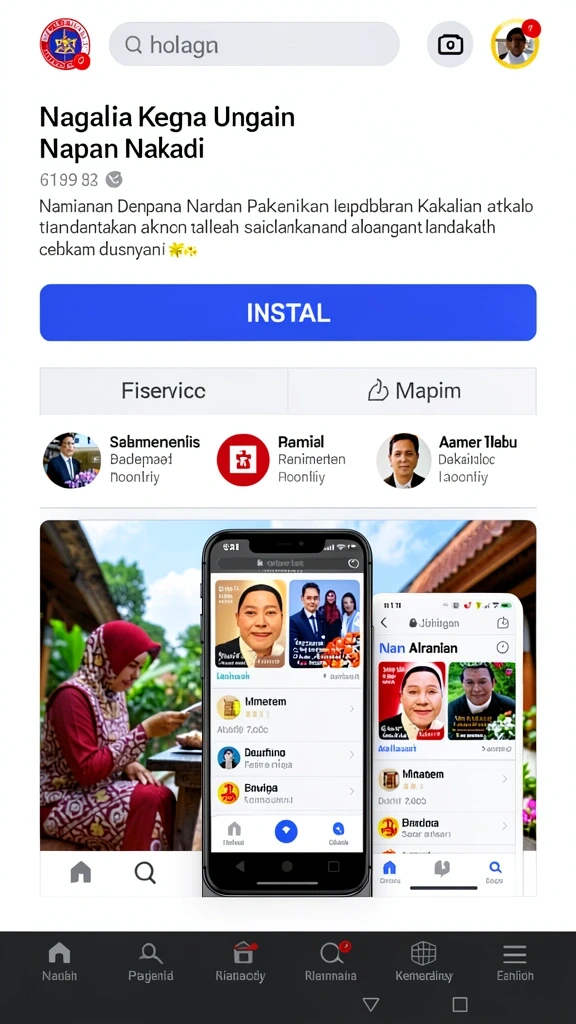 rpvip4 - Ilustrasi interaksi sosial antar pemain dalam permainan.